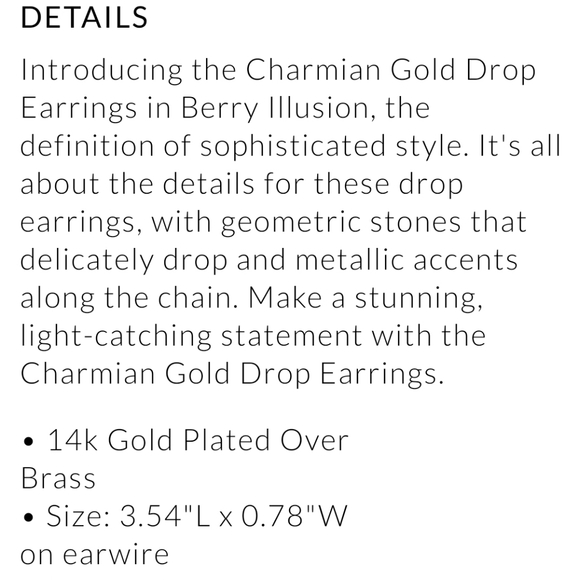 Kendra Scott Chairman Earrings in Berry Illusion - Picture 4 of 7